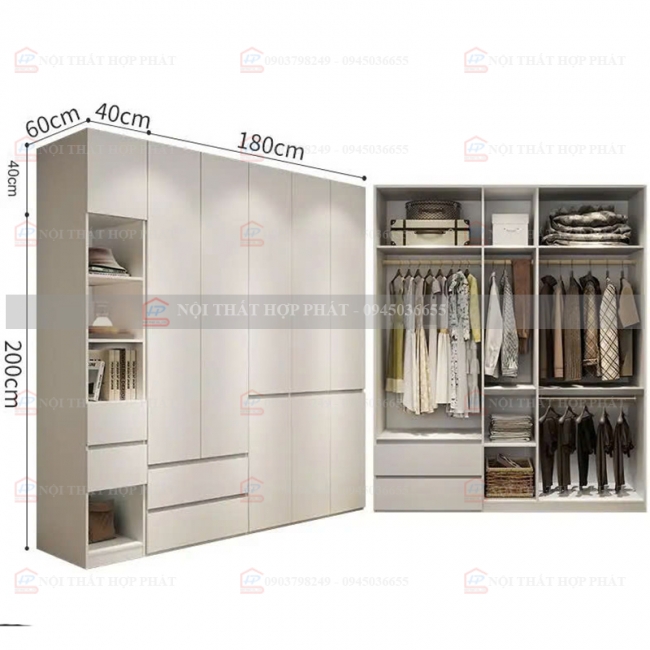 Tủ  Áo Cao Cấp TAG007